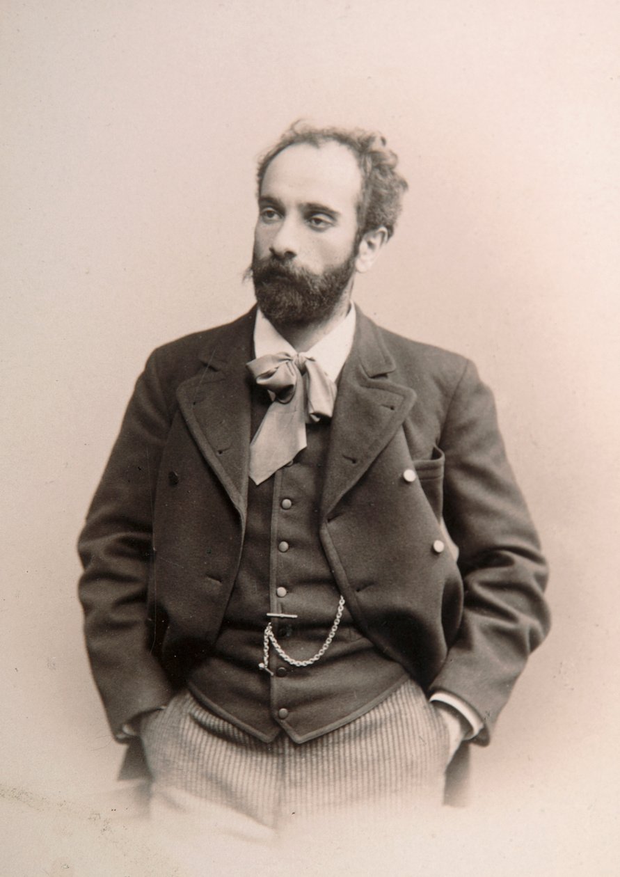 Isaak Levitan, artista ruso, c1880s-c1890s de Unbekannt