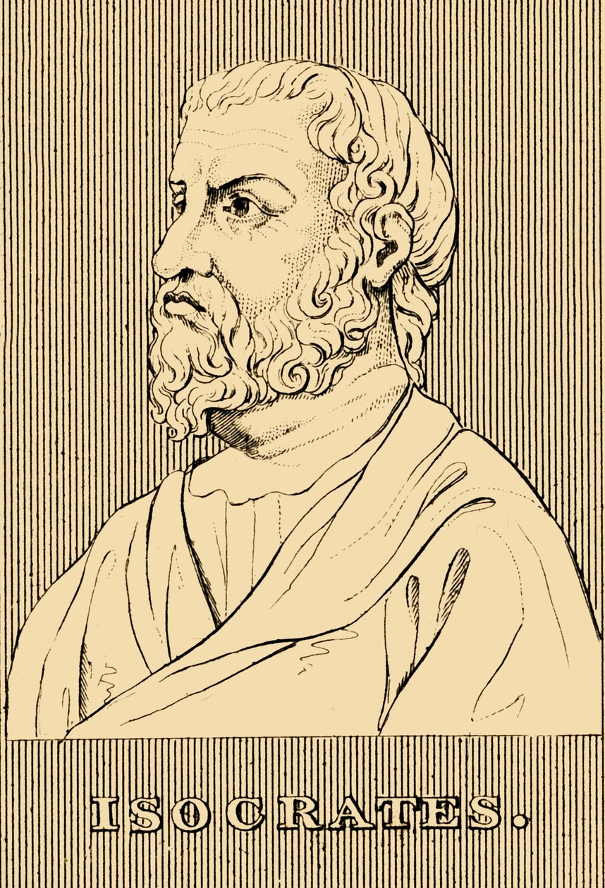 Isócrates, 436-338 a.C. de Unbekannt