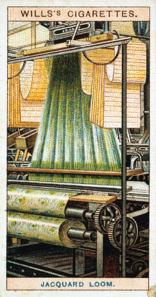 Telar de Jacquard de Unbekannt