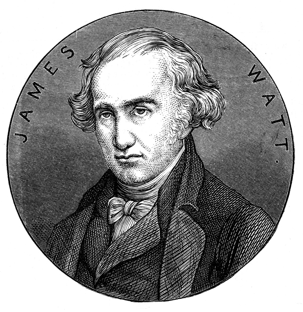 James Watt, ingeniero e inventor escocés, 1876 de Unbekannt