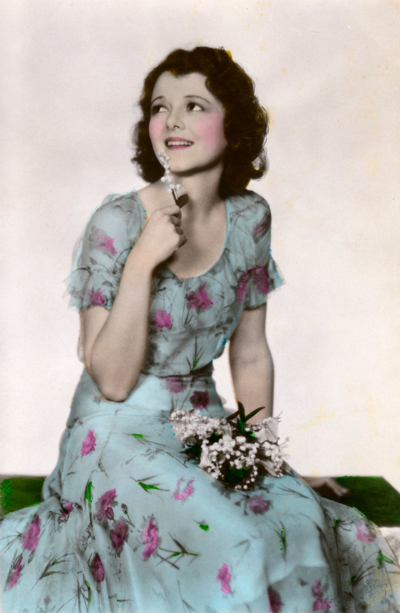 Janet Gaynor 1906-1984, actriz estadounidense, siglo XX de Unbekannt