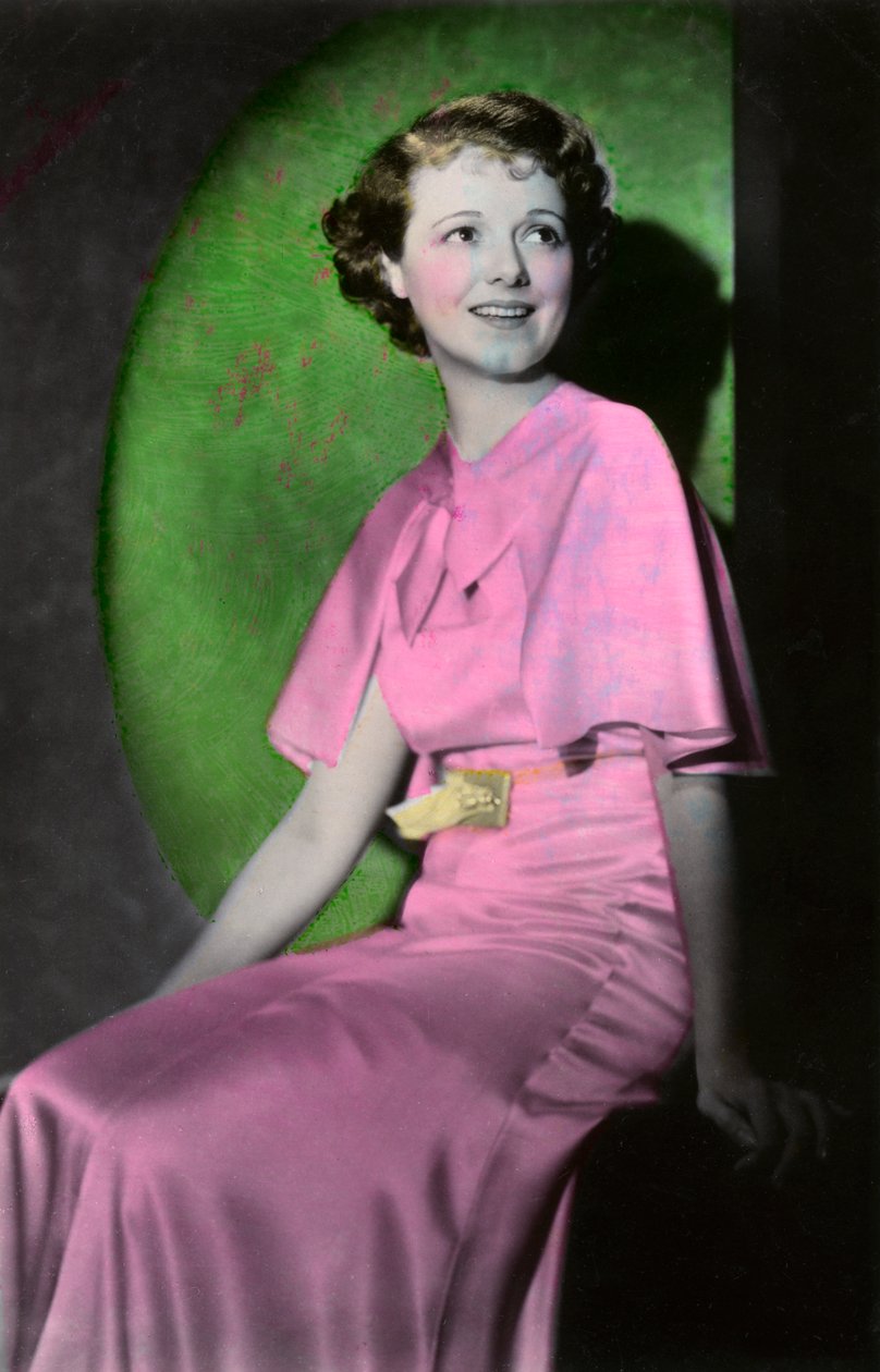 Janet Gaynor 1906-1984, actriz estadounidense, siglo XX de Unbekannt
