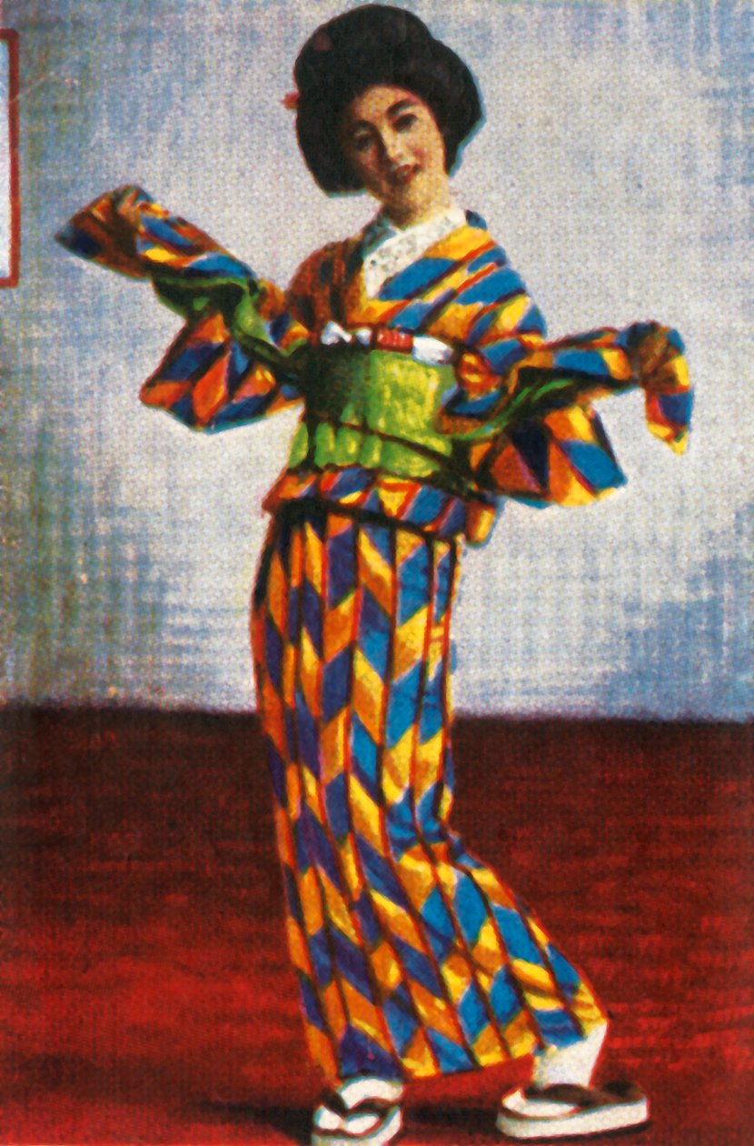 Bailarina geisha japonesa de Unbekannt