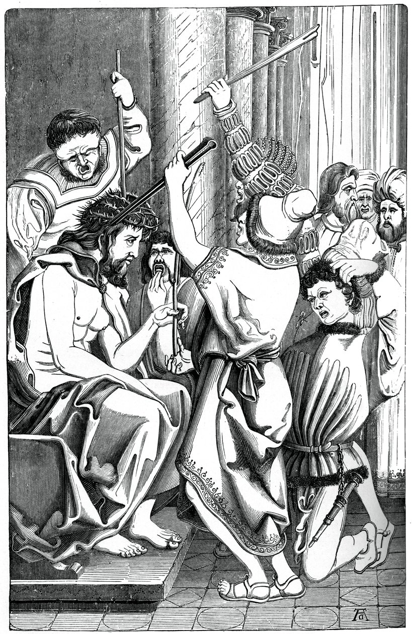 Jesús Coronado con Espinas, 1870 de Unbekannt