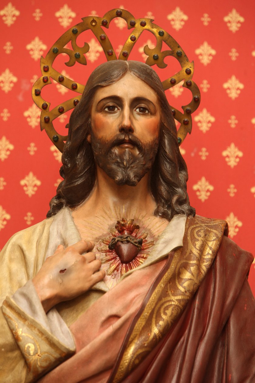 Escultura de Jesús en la iglesia de San Jerónimo Madrid España de Unbekannt