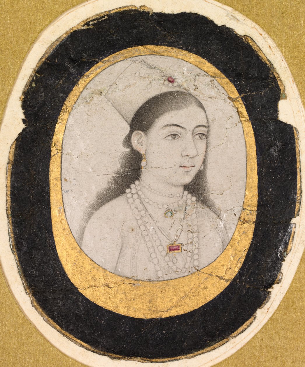 Retrato de joya de una joven de Unbekannt Unbekannt