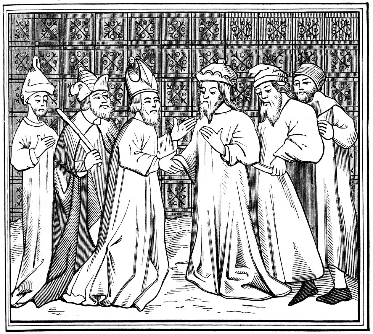 Conspiración judía en Francia, siglo XV de Unbekannt