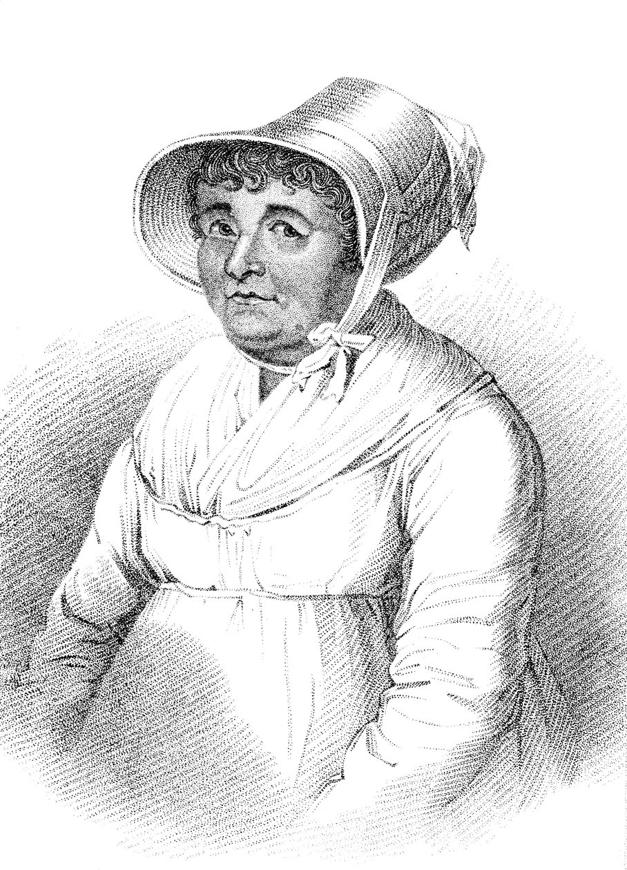 Joanna Southcott c. 1750-1814, mística y fanática religiosa inglesa de Unbekannt