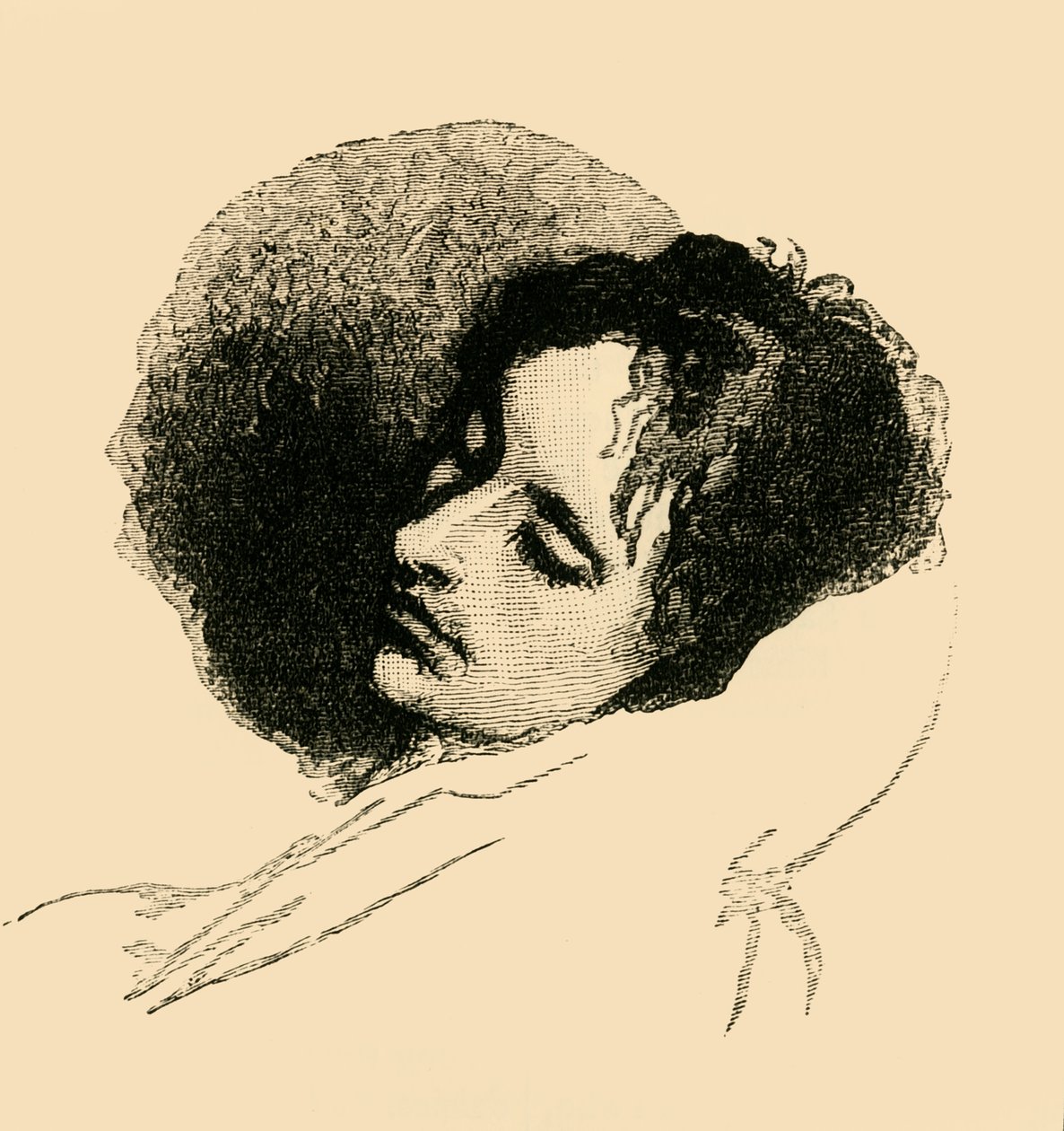 John Keats, 1821, c1876 de Unbekannt