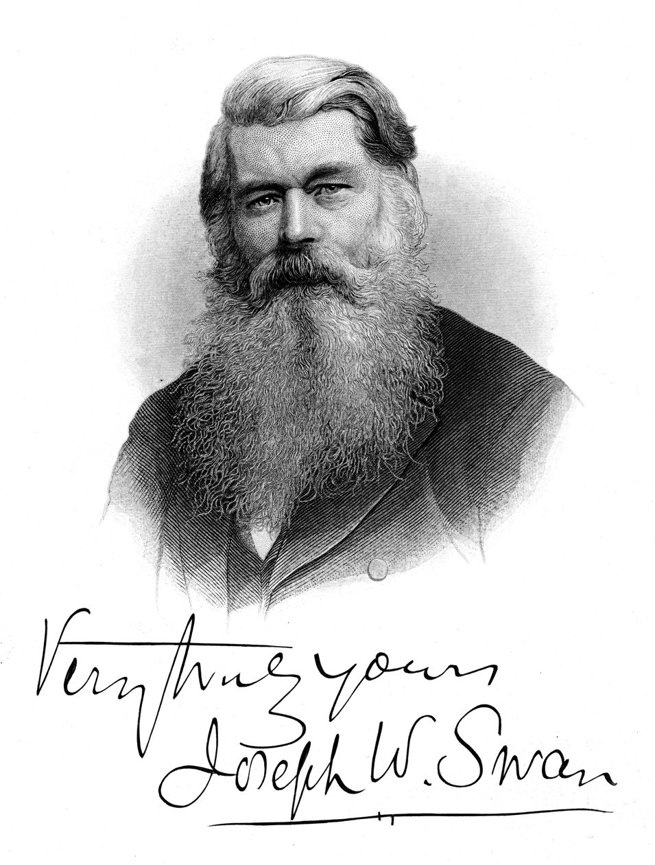 Joseph Wilson Swan, c. 1880 de Unbekannt