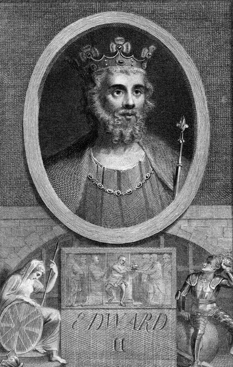 Rey Eduardo II de Inglaterra, 1284-1327 de Unbekannt