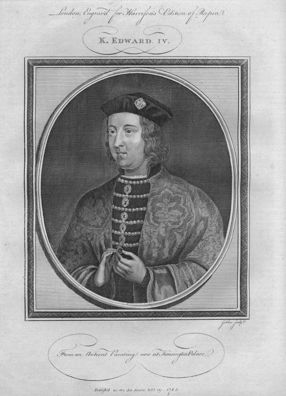 Rey Eduardo IV, 1785 de Unbekannt