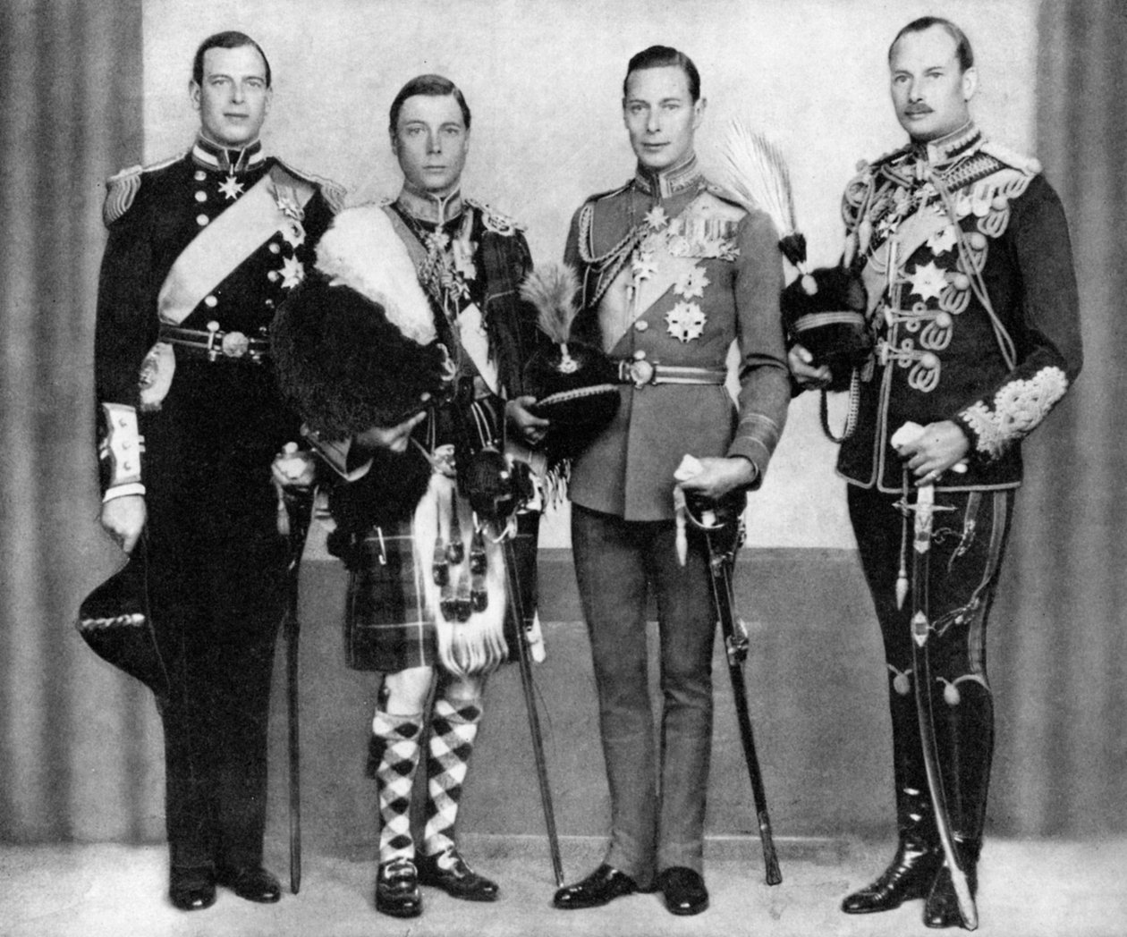Los hijos del Rey Jorge V, 1933, 1936 de Unbekannt