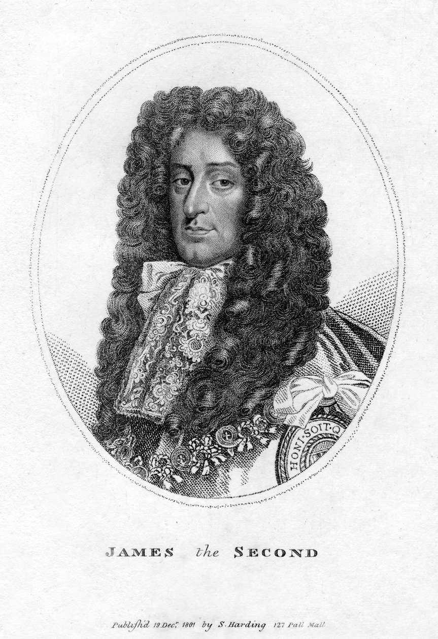 Rey Jacobo II de Inglaterra, 1801 de Unbekannt