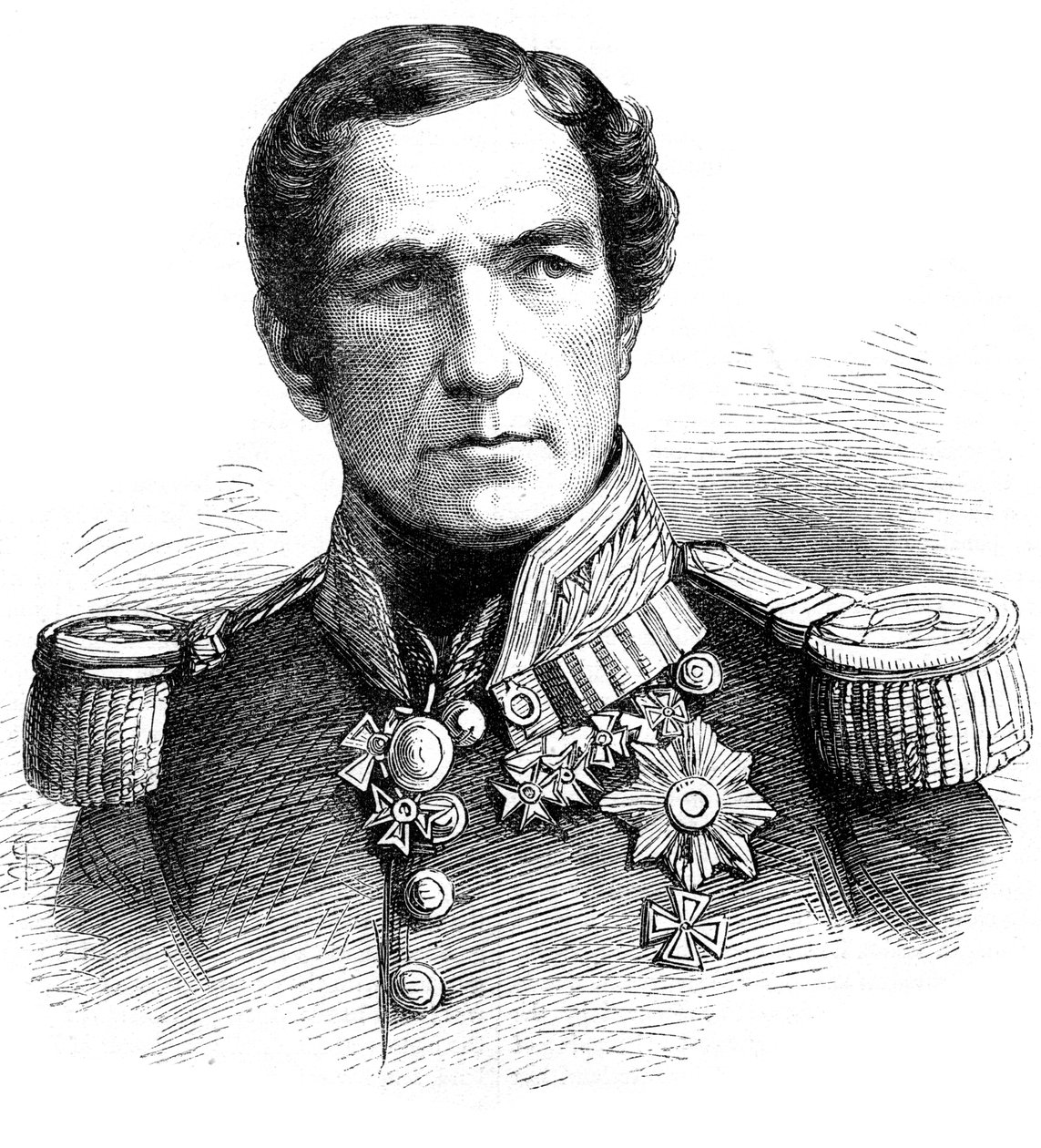 Rey Leopoldo I de Bélgica, siglo XIX de Unbekannt