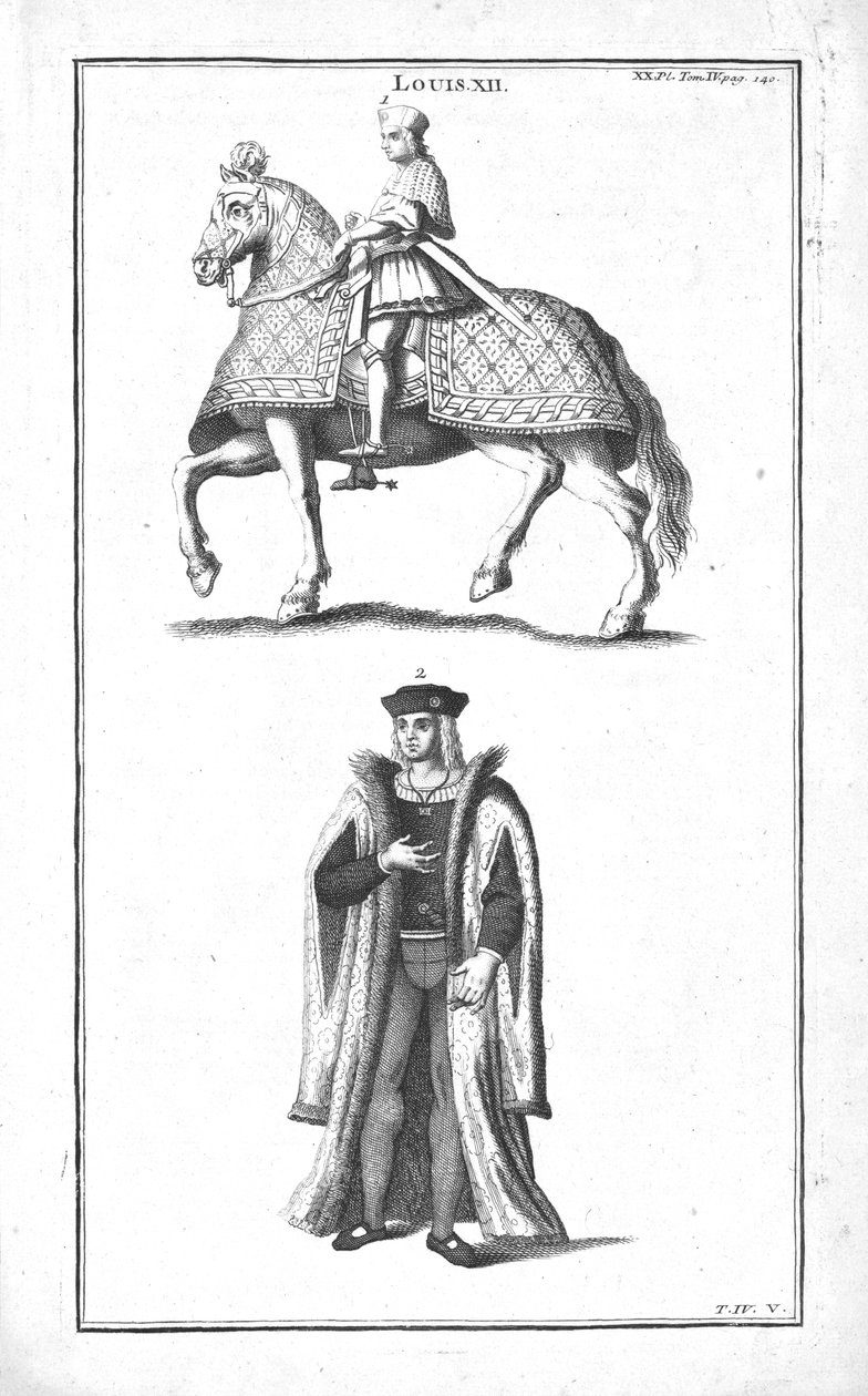 Rey Luis XII, c1760 de Unbekannt