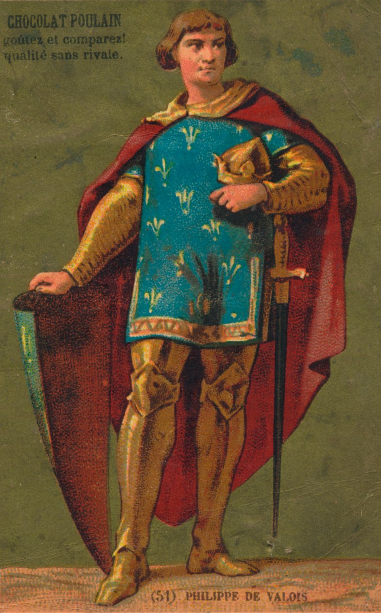 Rey Felipe VI 1293-1350, Rey de Francia de Unbekannt