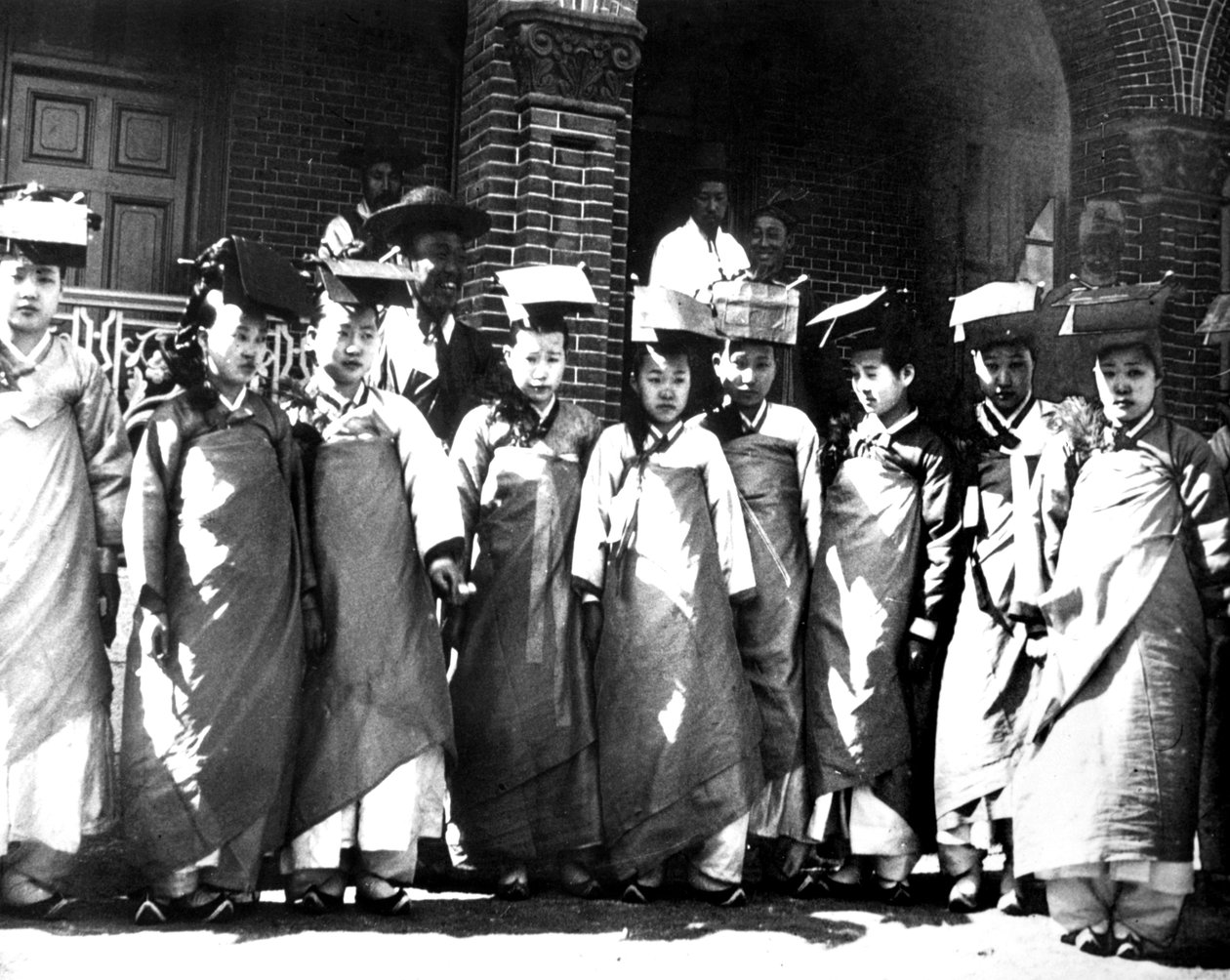 Chicas coreanas, 1900 de Unbekannt