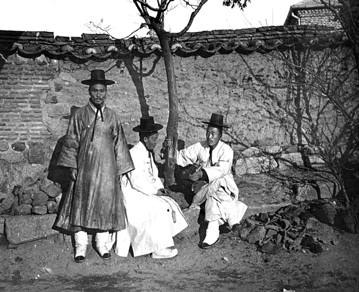 Hombres coreanos, 1900 de Unbekannt