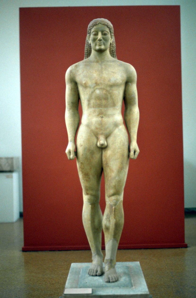 Kouros, c650-500 a.C. de Unbekannt