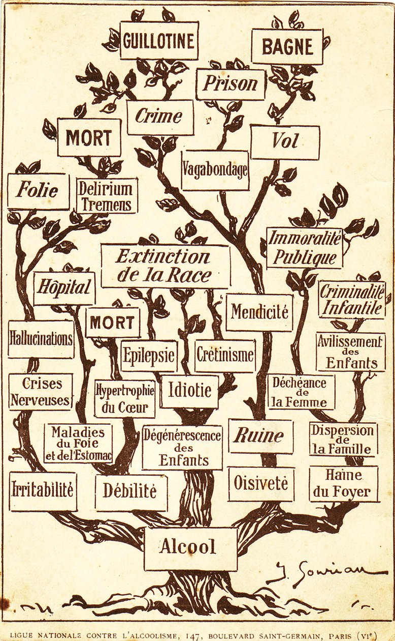 El árbol del alcohol de Unbekannt