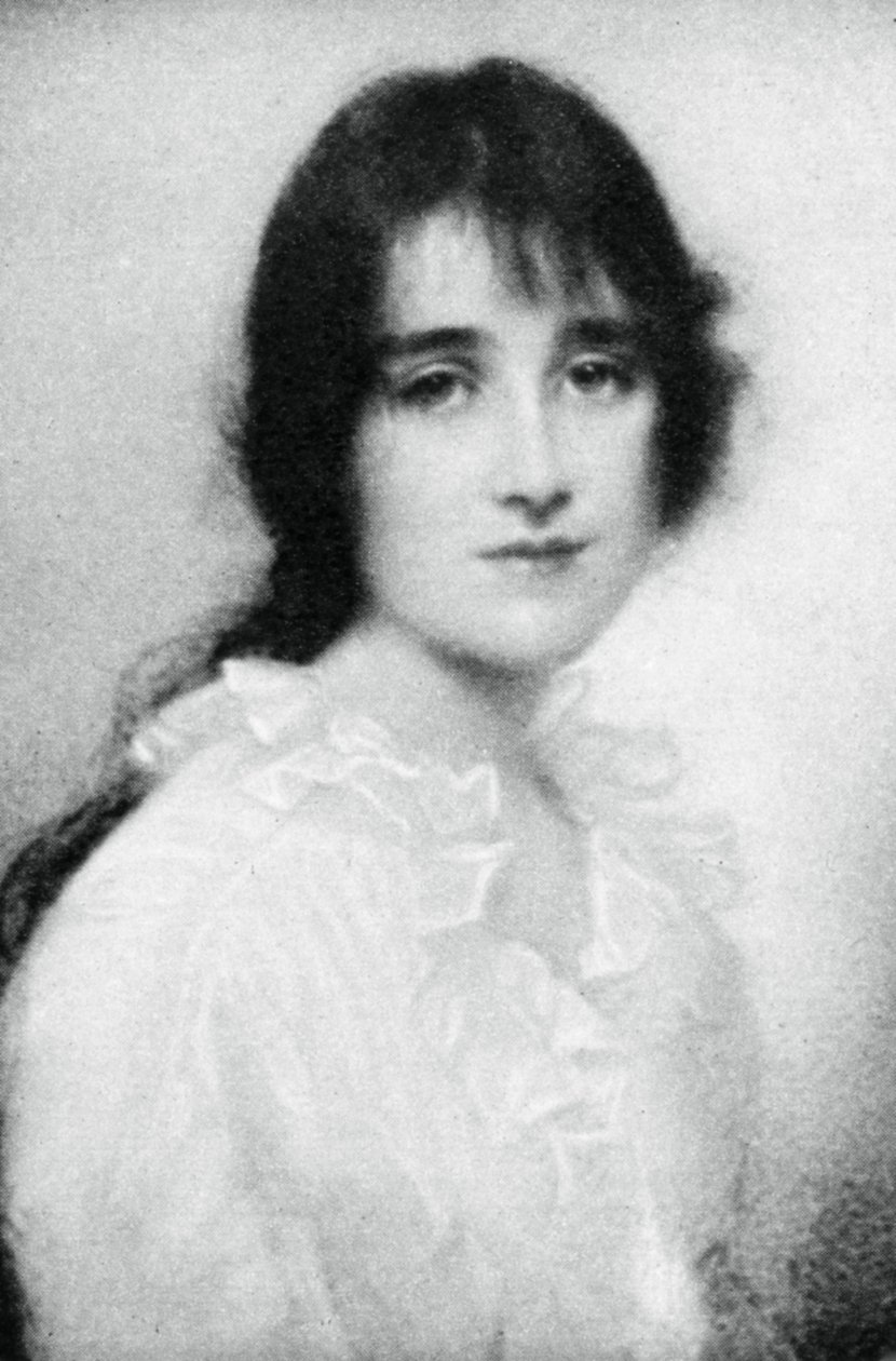 Lady Elizabeth Bowes-Lyon a los diecisiete años, c1917 de Unbekannt