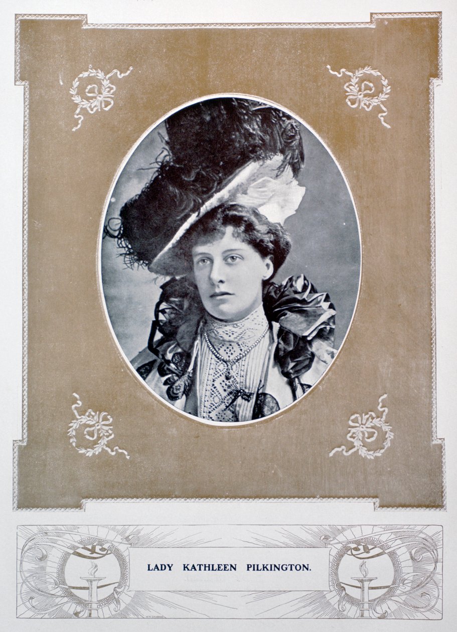 Lady Kathleen Pilkington, 1901 de Unbekannt