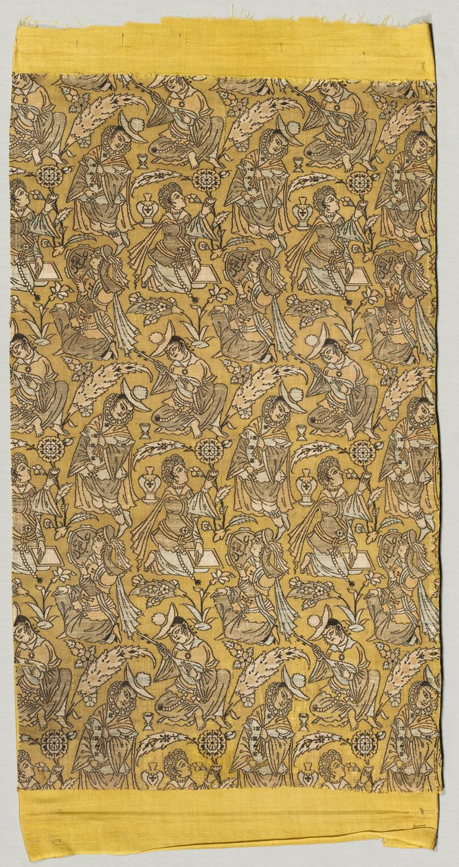 Lampas con bailarines y músicos, 1600-1650 de Unbekannt