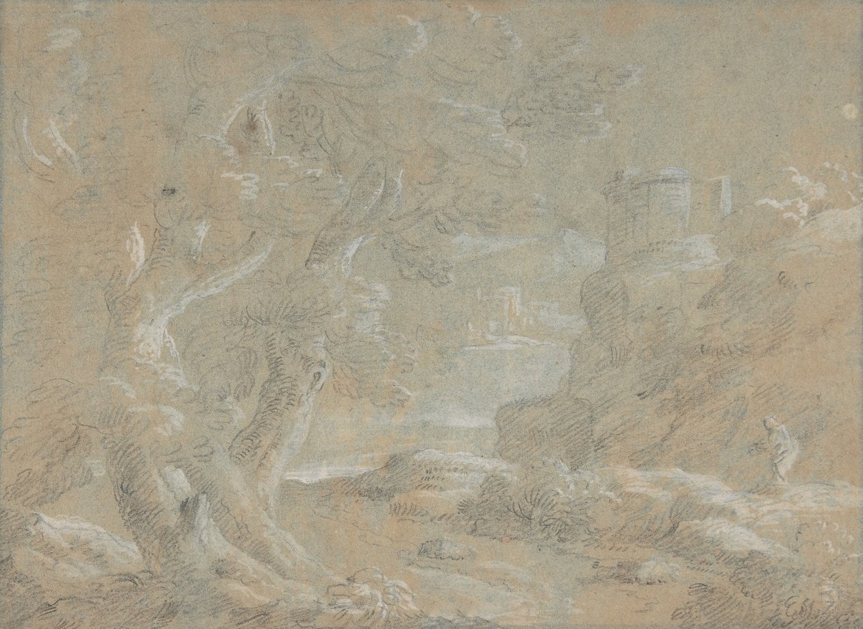 Paisaje, siglo XVII de Unbekannt