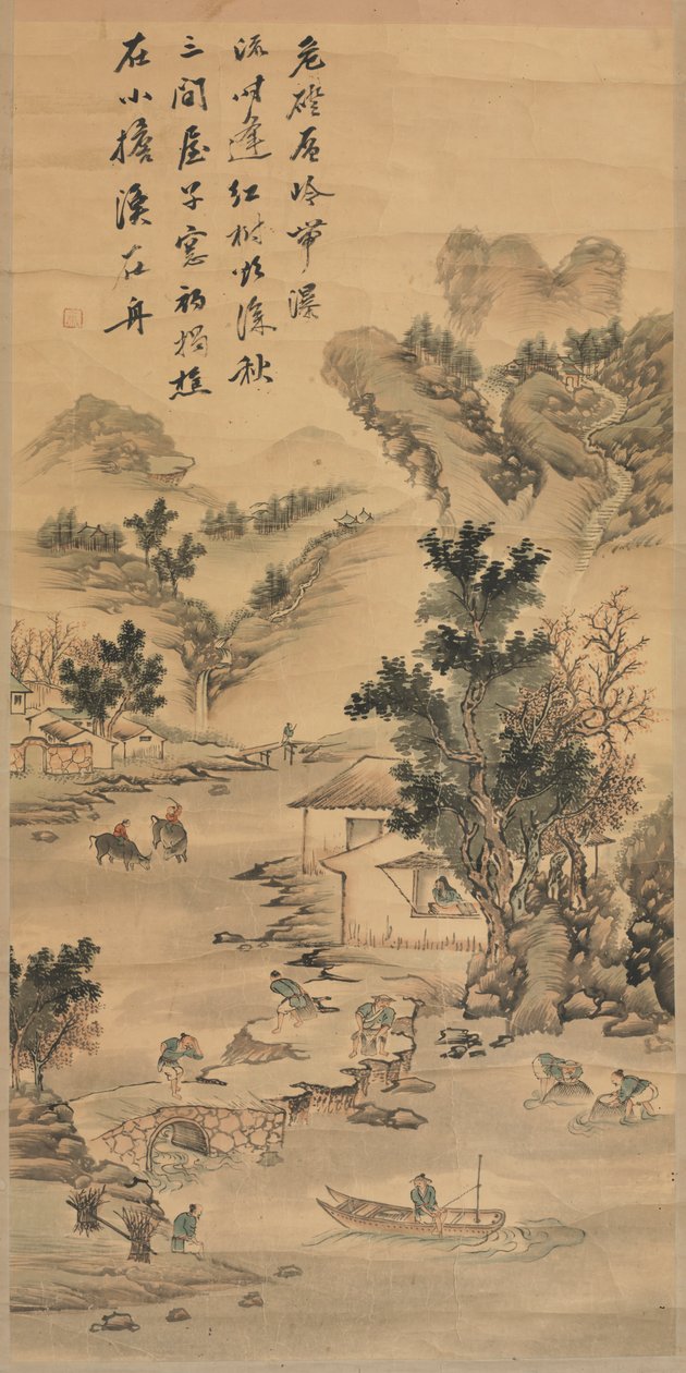 Paisaje, 1800s de Unbekannt