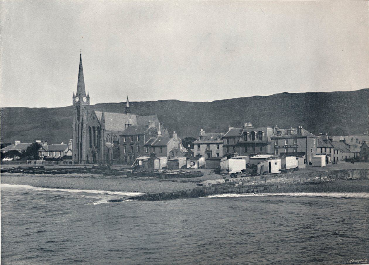 Largs - Desde el mar, 1895 de Unbekannt