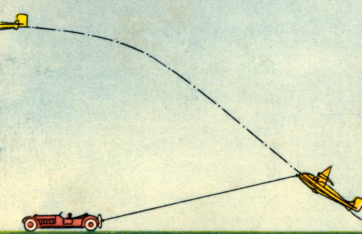 Lanzamiento de un planeador, 1932 de Unbekannt