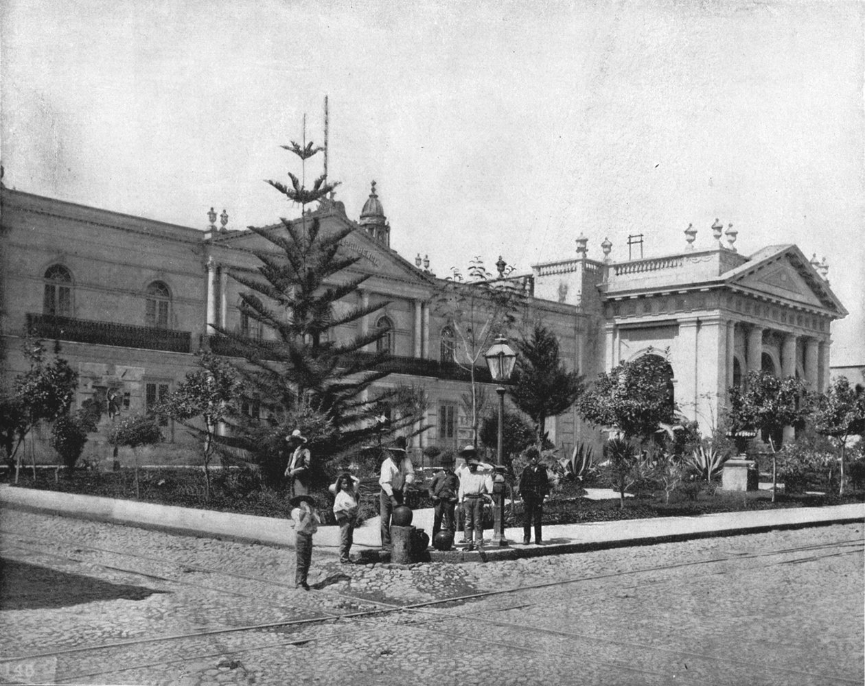 Escuela de Derecho, Guadalajara, México, c. 1900 de Unbekannt