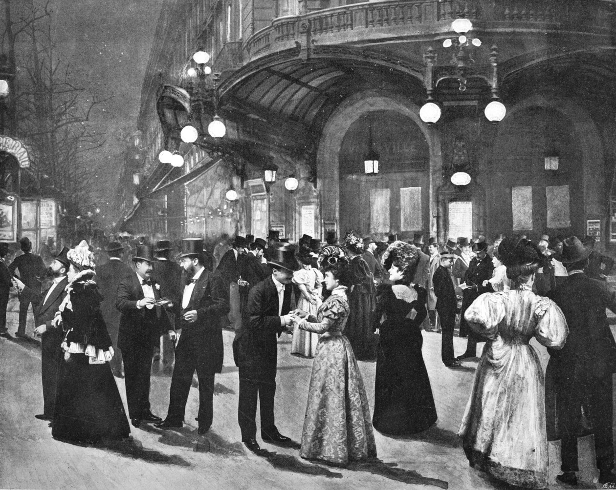 Le Théâtre Du Vaudeville - Pendant L