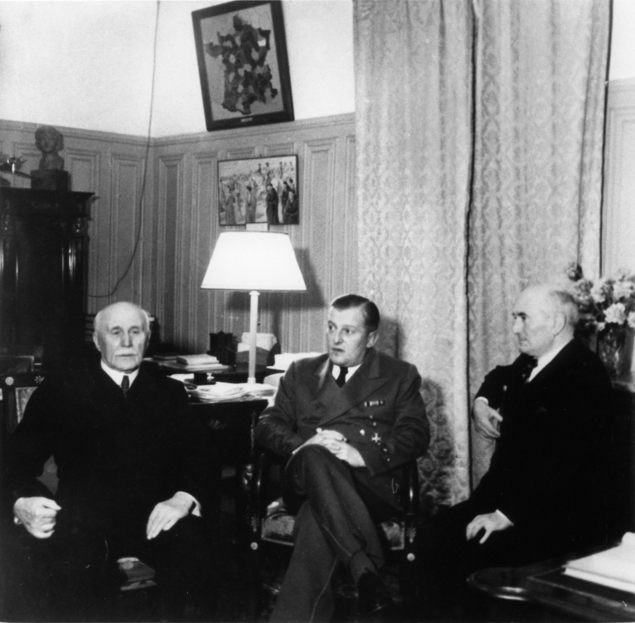 Líderes de la Francia de Vichy, c1941-1942 de Unbekannt