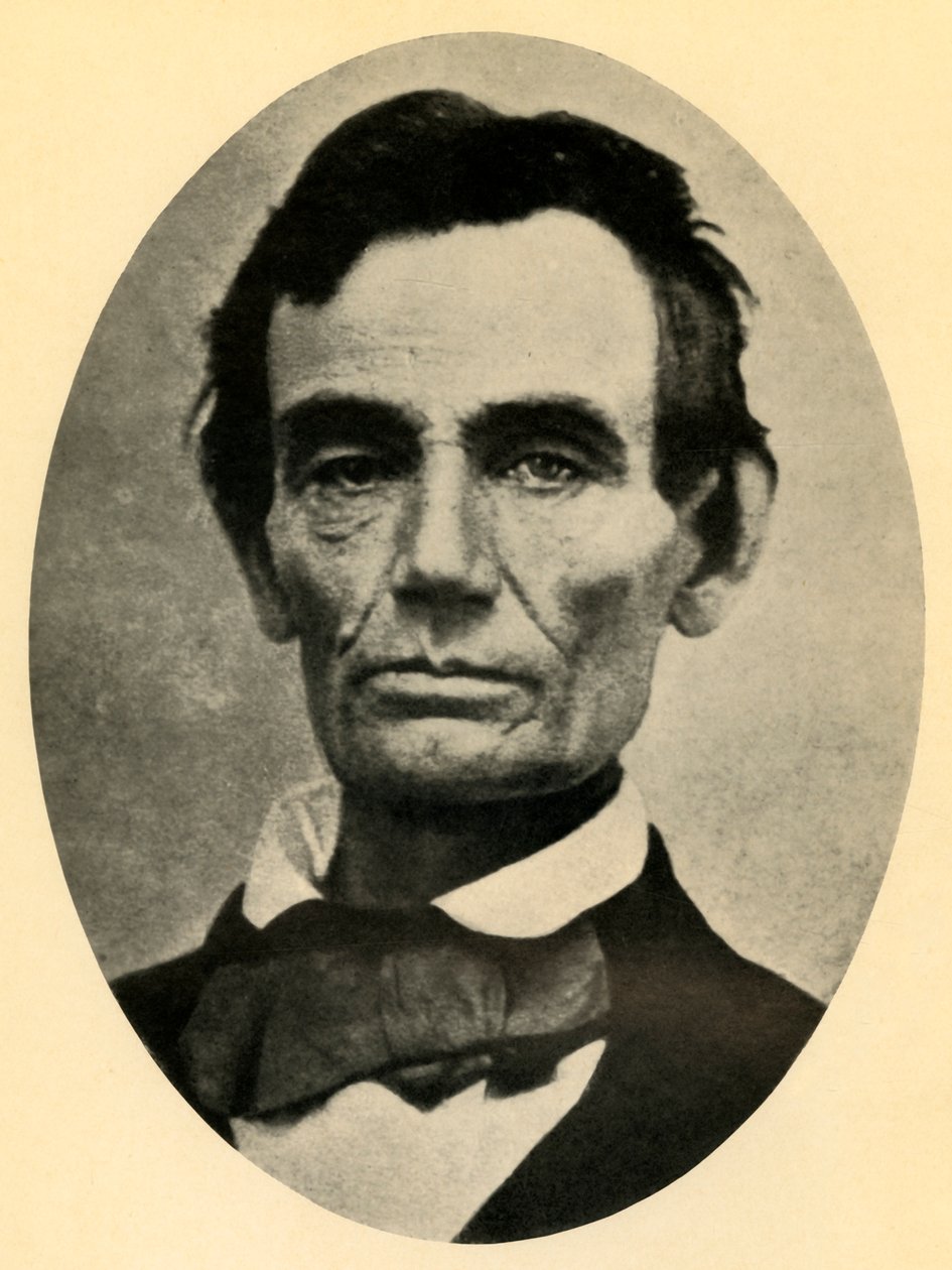 Lincoln, 1858, 1930 de Unbekannt