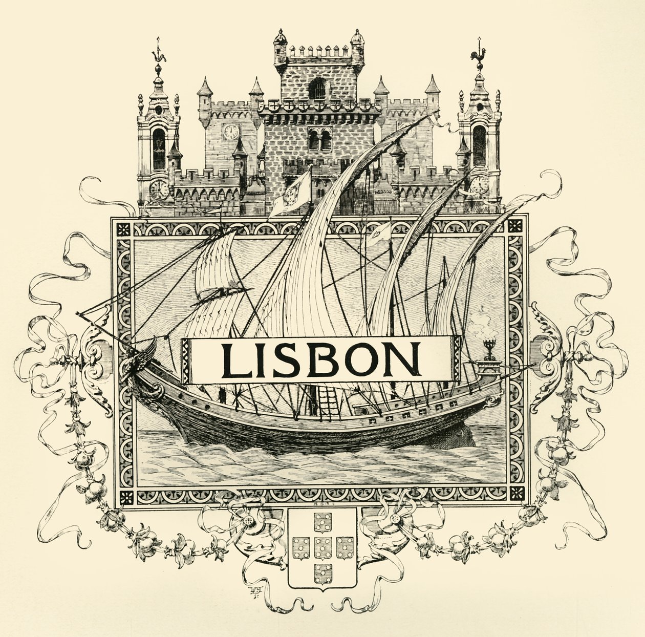 Lisboa, finales del siglo XIX-principios del siglo XX de Unbekannt