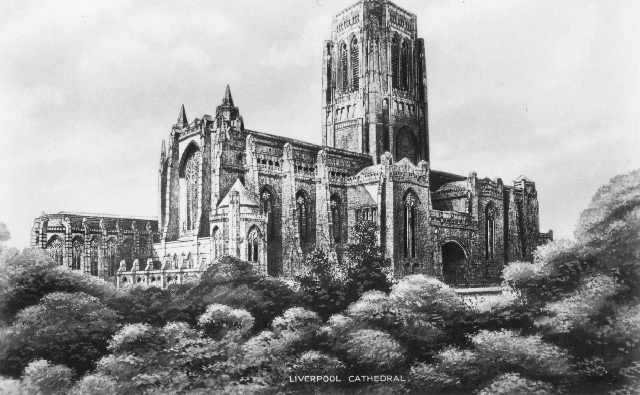Catedral de Liverpool, Liverpool, Merseyside, principios del siglo XX de Unbekannt