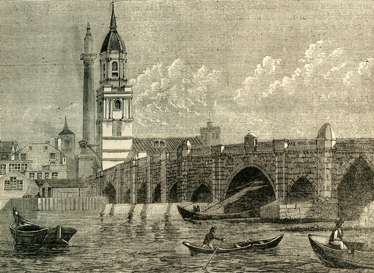 Puente de Londres, c1872 de Unbekannt