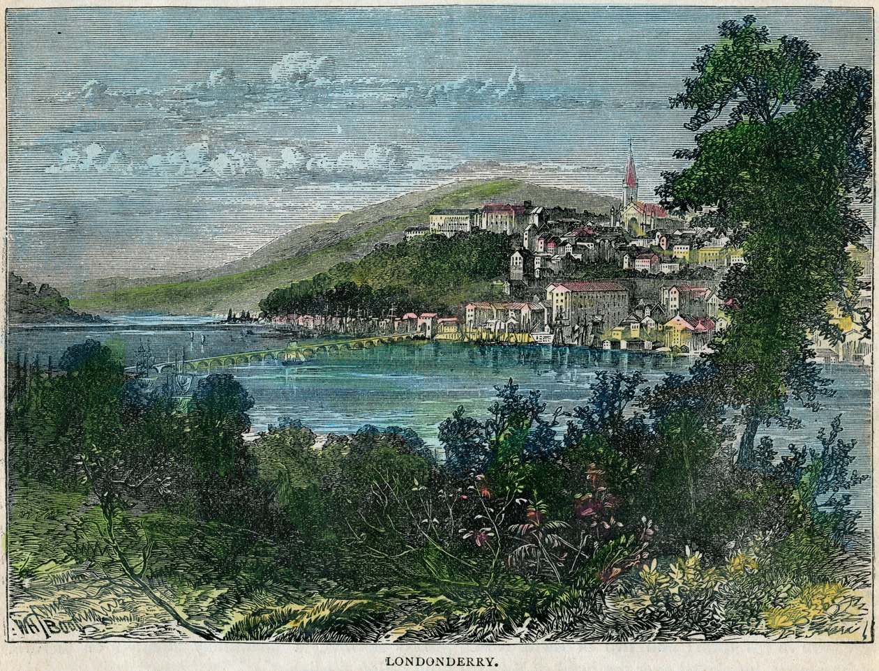 Londonderry, Ulster, Irlanda, c1880 de Unbekannt