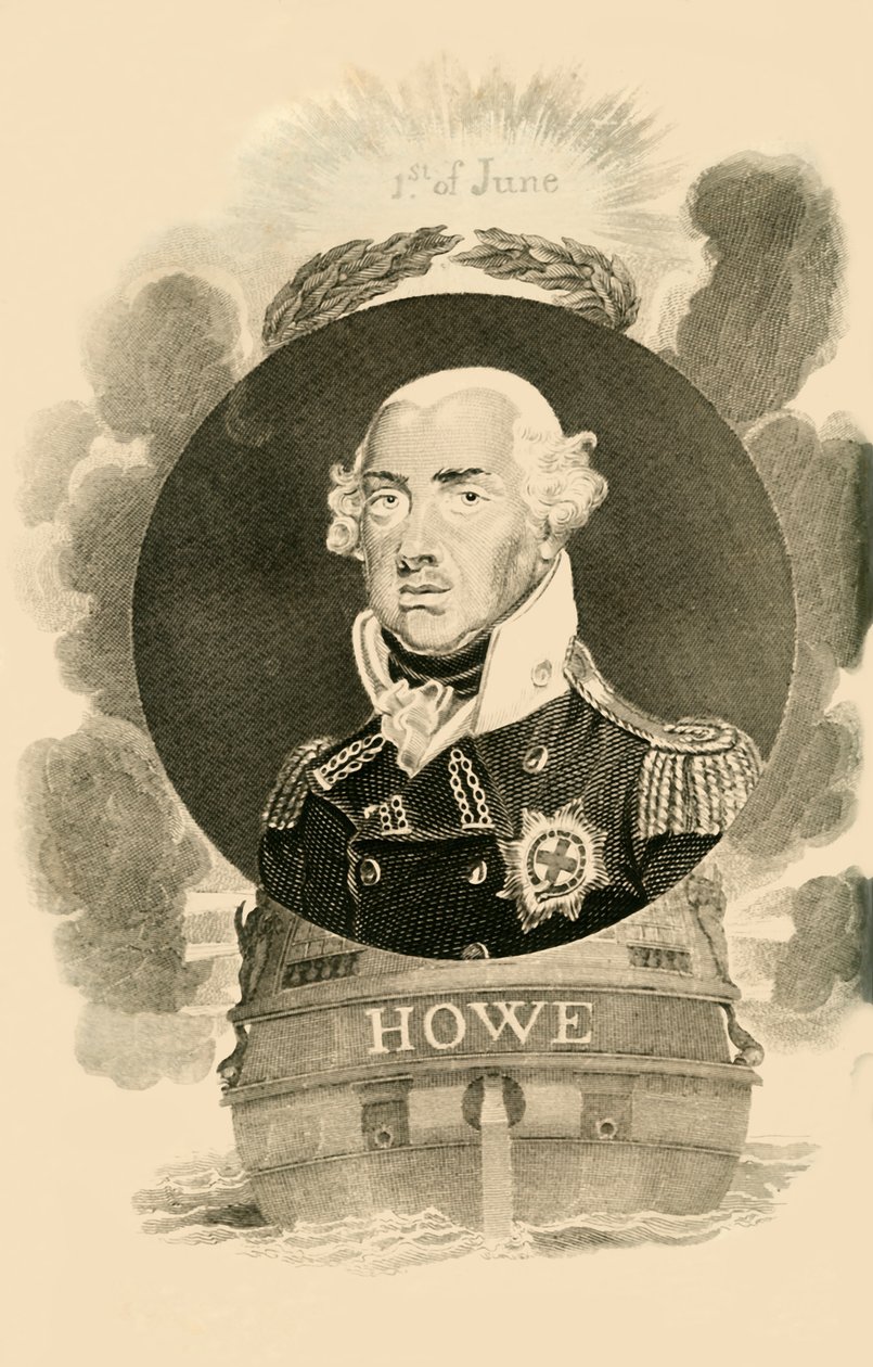 Lord Howe, 1726-1799 de Unbekannt