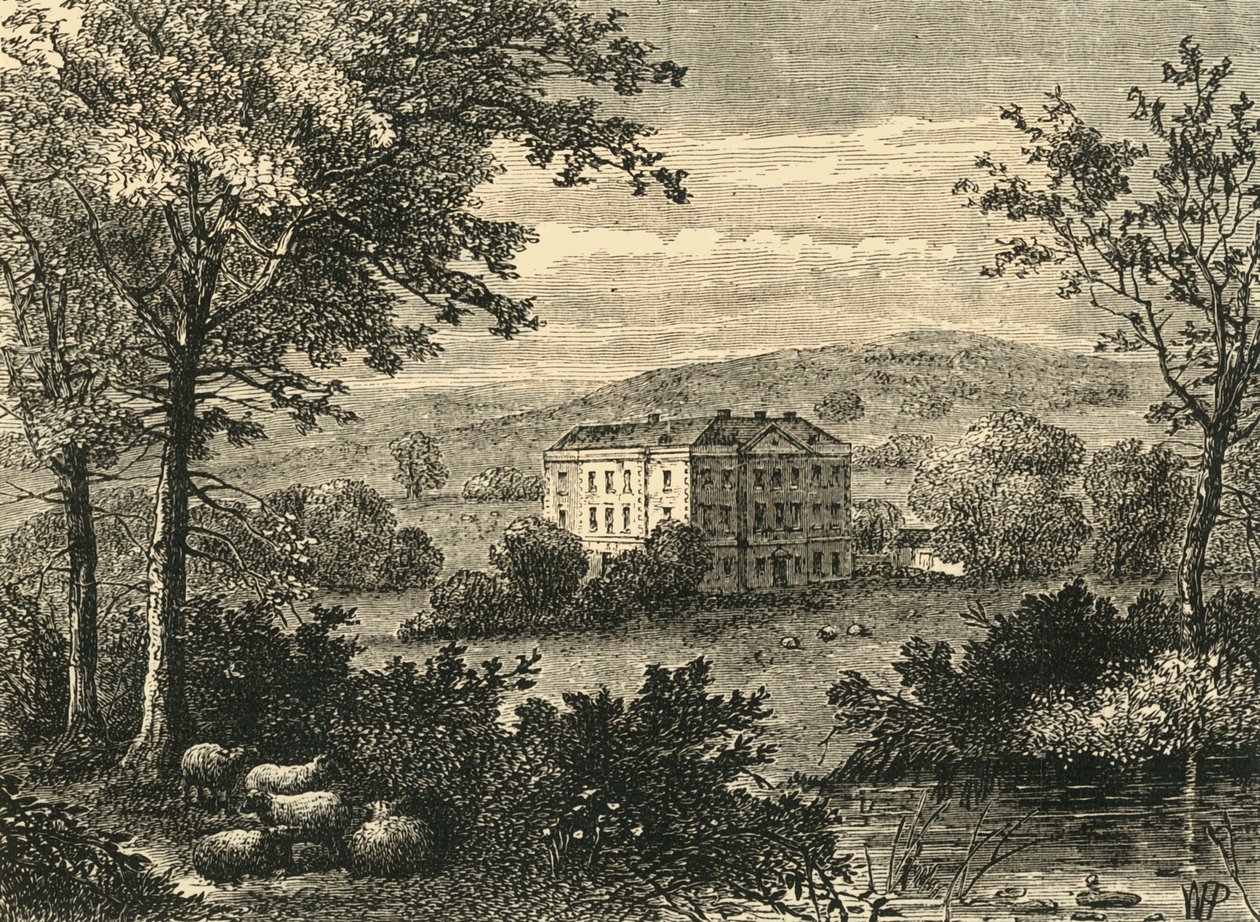 Casa de Lord Thurlow, Knights Hill, c1878 de Unbekannt