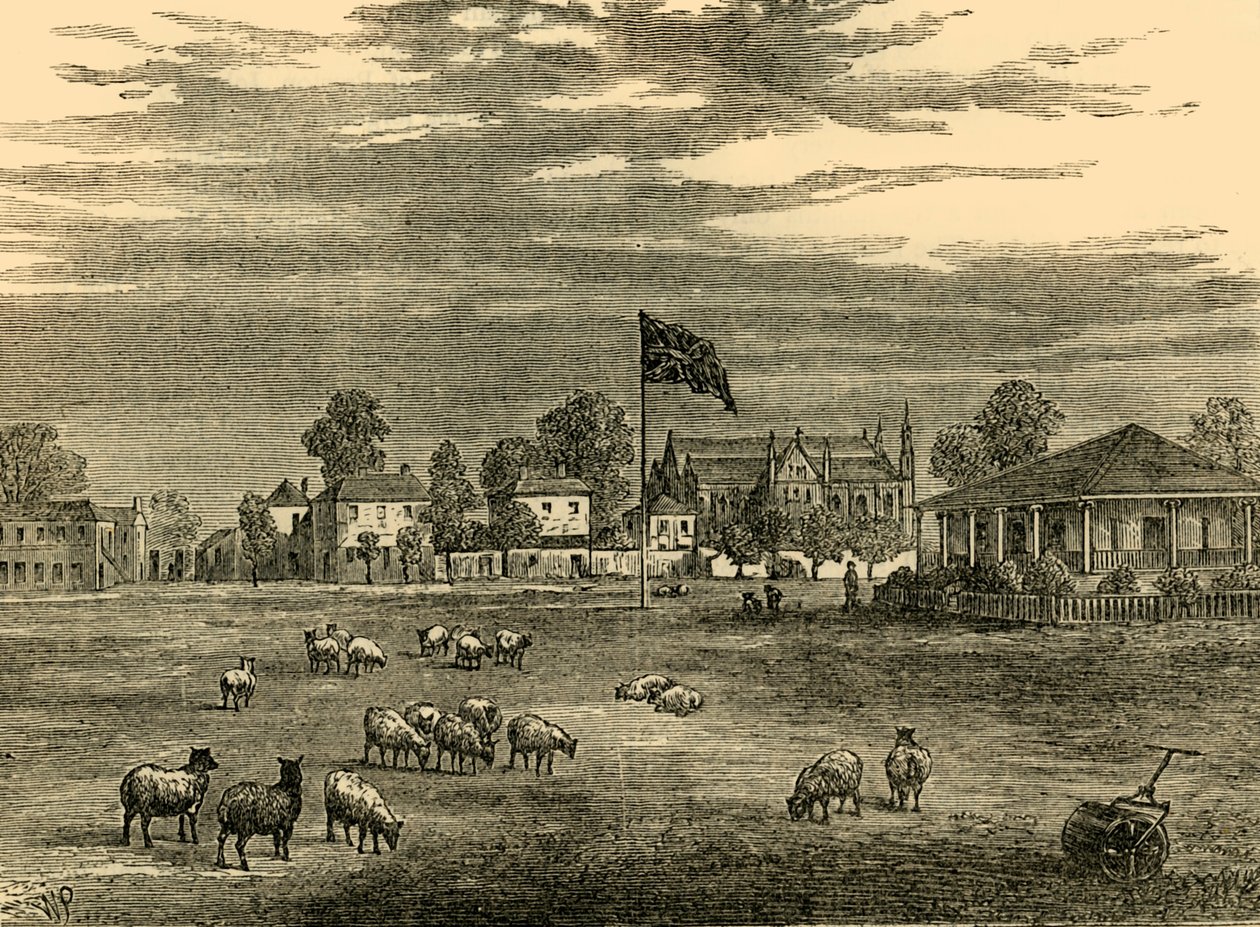 Campo de Lords en 1837, c.1876 de Unbekannt