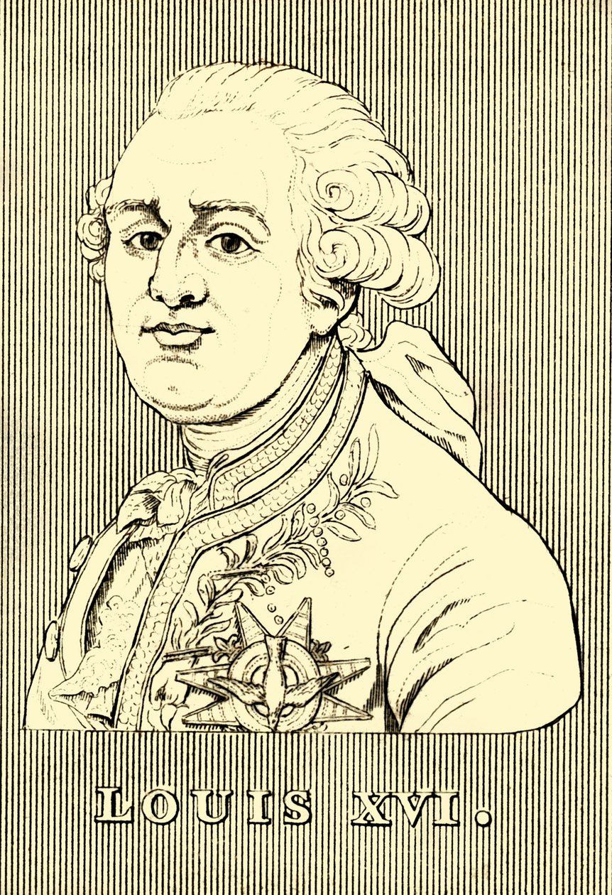 Luis XVI, 1754-1793, 1830 de Unbekannt