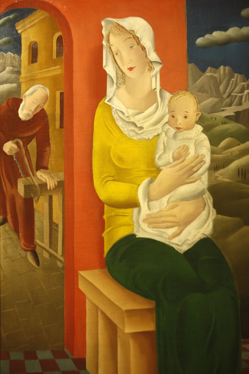 Madonna con suéter de Unbekannt