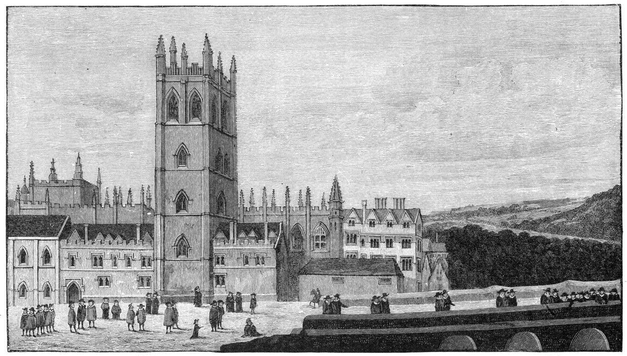 Magdalen College, Oxford, siglo XVII, 1894 de Unbekannt