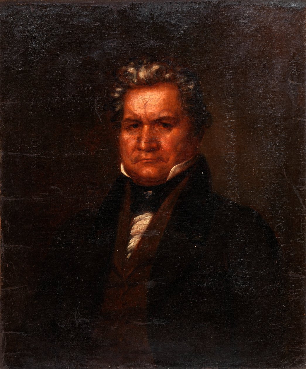 Major Ridge, Retrato de Indio Cherokee de Unbekannt