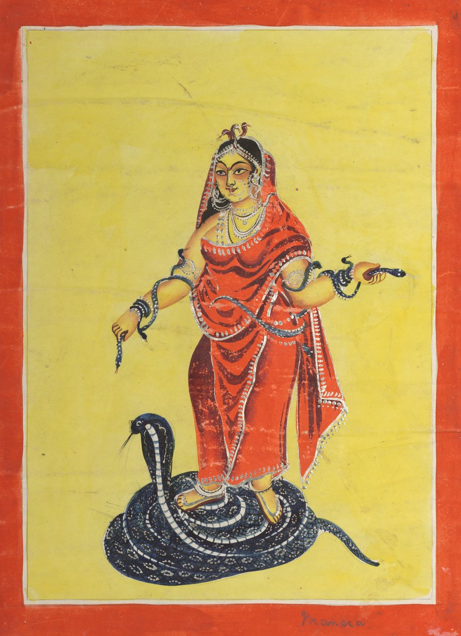 Manasa, la diosa serpiente de Unbekannt