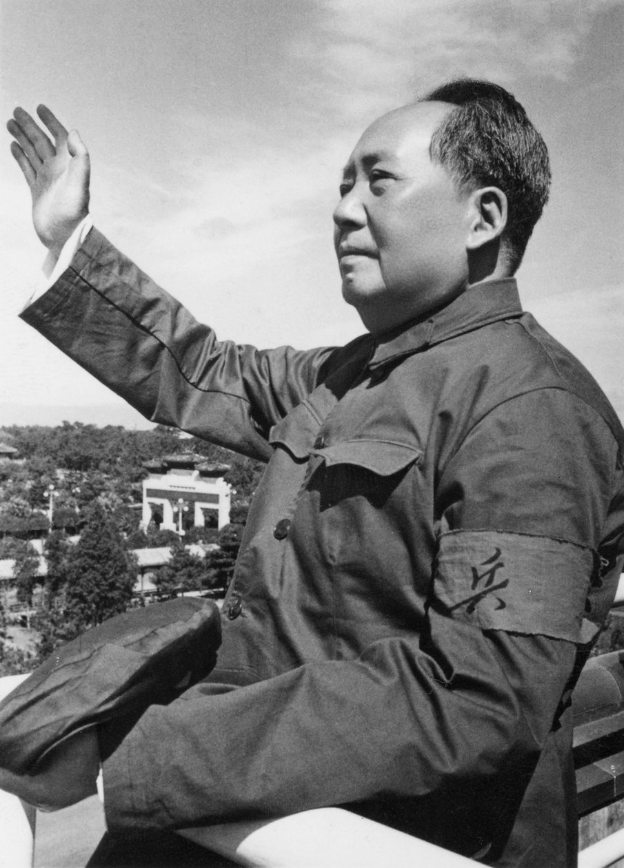 Mao Zedong, revolucionario y líder comunista chino, c. 1950s-c. 1960s de Unbekannt