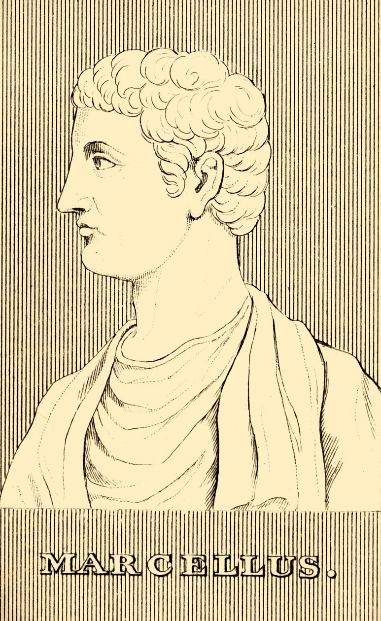 Marcellus, c268-208 a.C., 1830 de Unbekannt